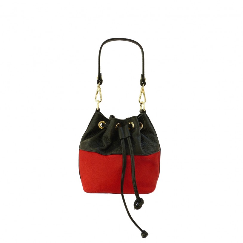 ITALIAN LADIES SMALL BAG WITH COWHELL SHKV282