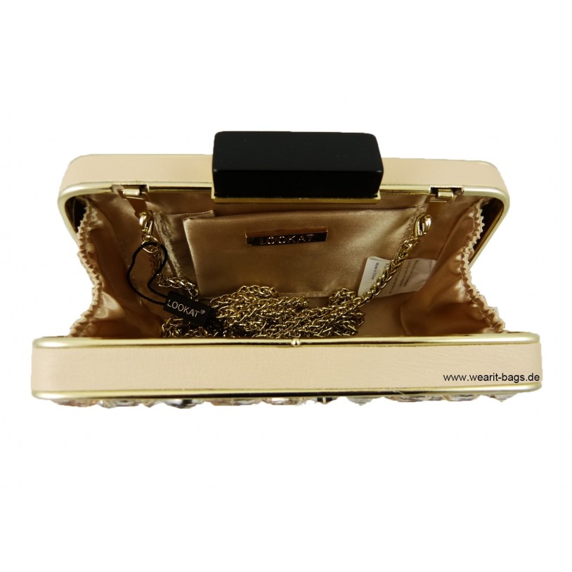 Ladies Evening bag with PU LOOKAT SHLK16817