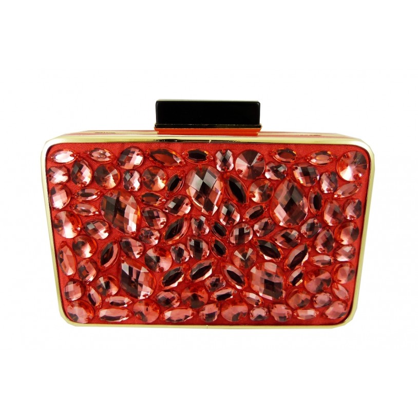 Ladies Evening bag with PU LOOKAT SHLK16817