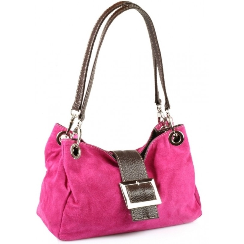 Ladies shoulder bags - Suede Leather SHWL0701