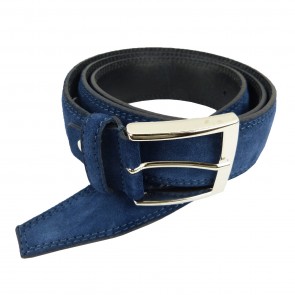 ITAL. LADIES AND GENTLEMEN BELT Suede 10 piece Pack SHG552