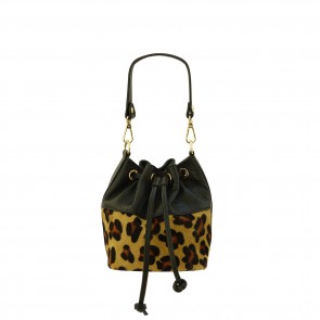 ITALIAN LADIES SMALL BAG WITH COWHELL SHKV282